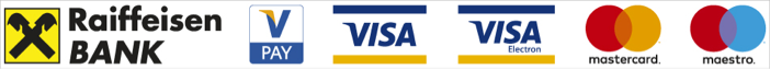 Raiffeisen Bank, VISA, Mastercard...